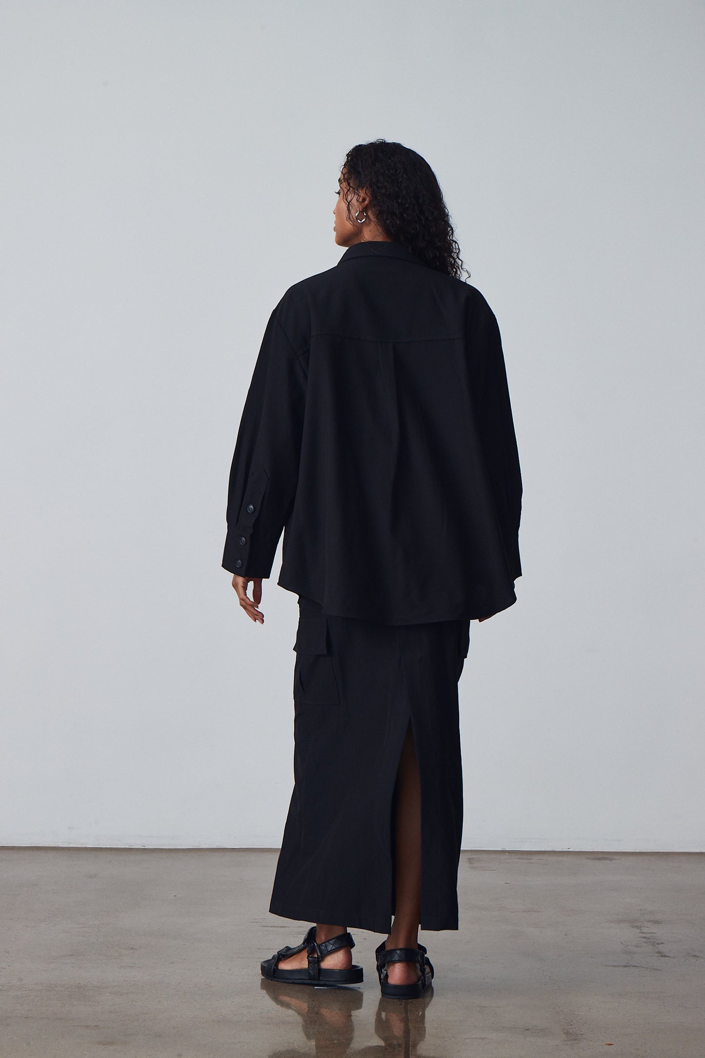 The Cargo Jacket - Black