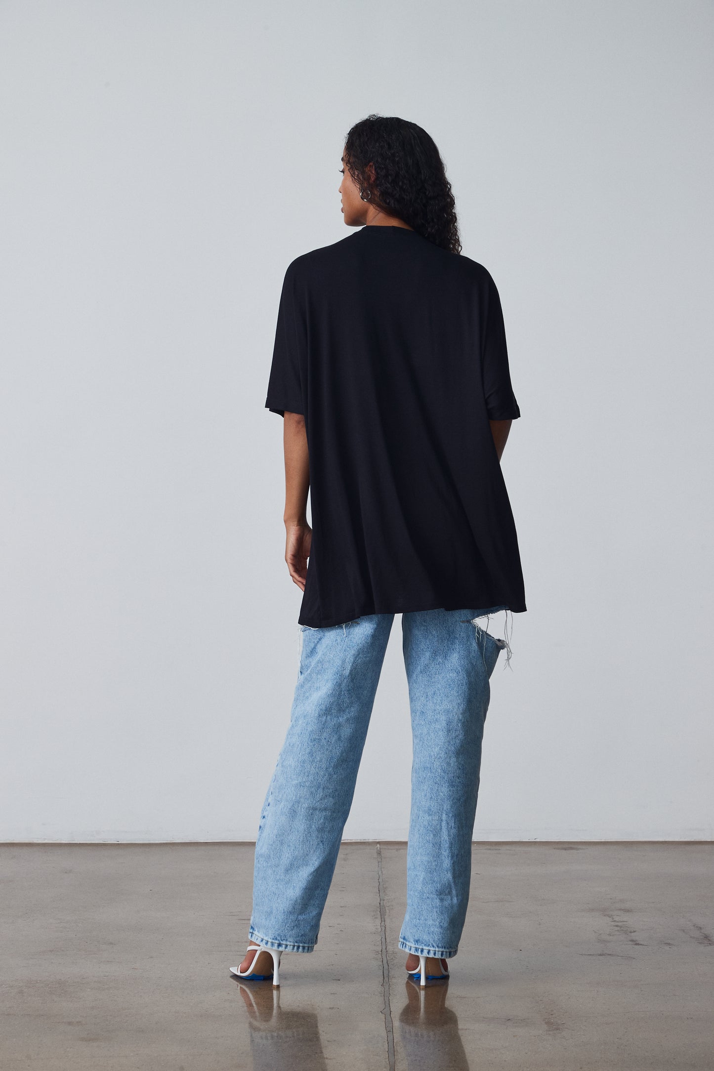 The Mid-Length Open Tee