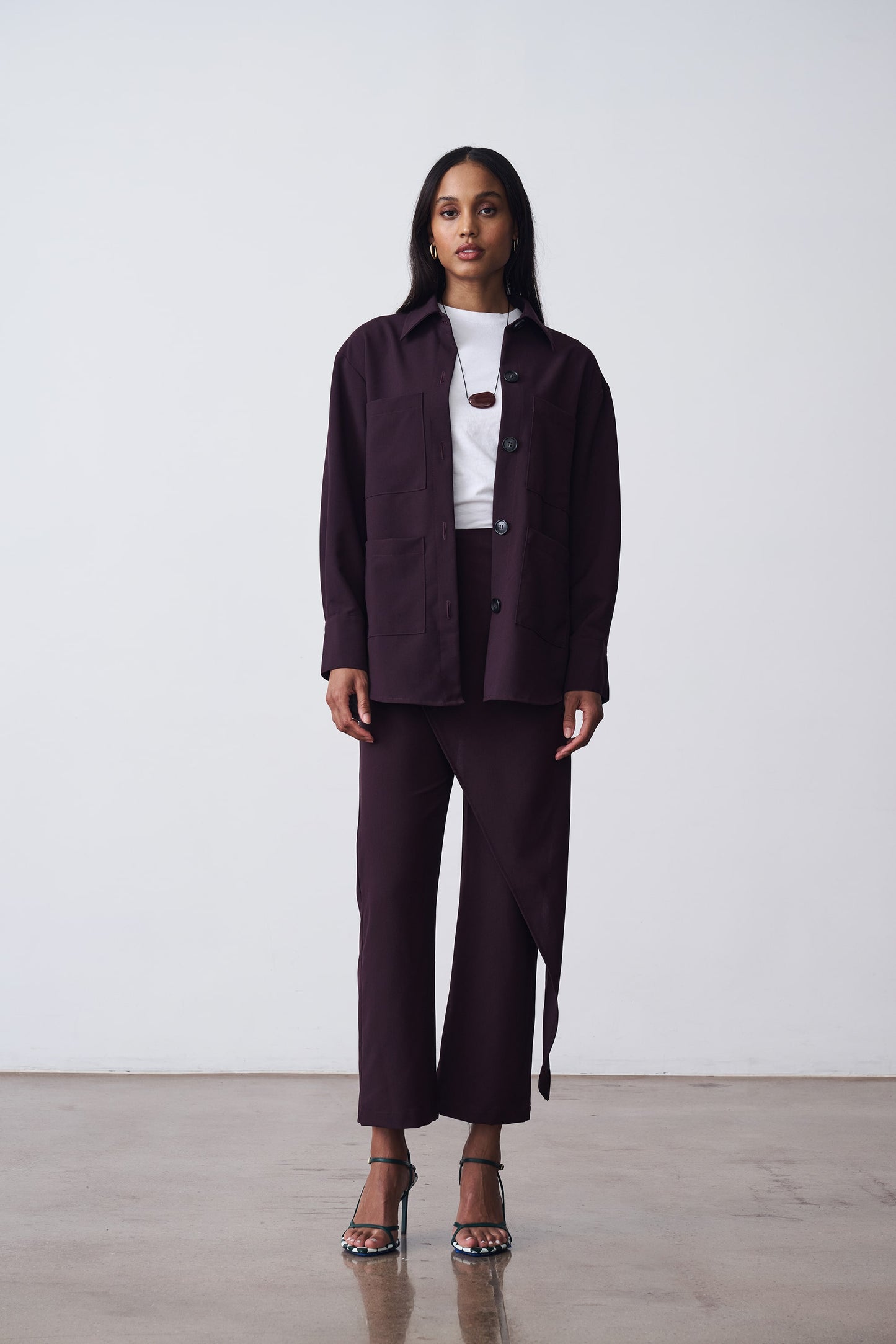 The Dress Pant / Skirt - Deepest Violet
