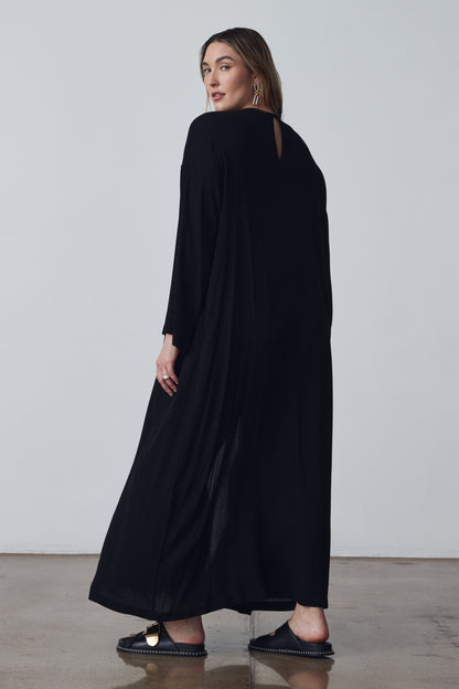 The Long Slit Dress