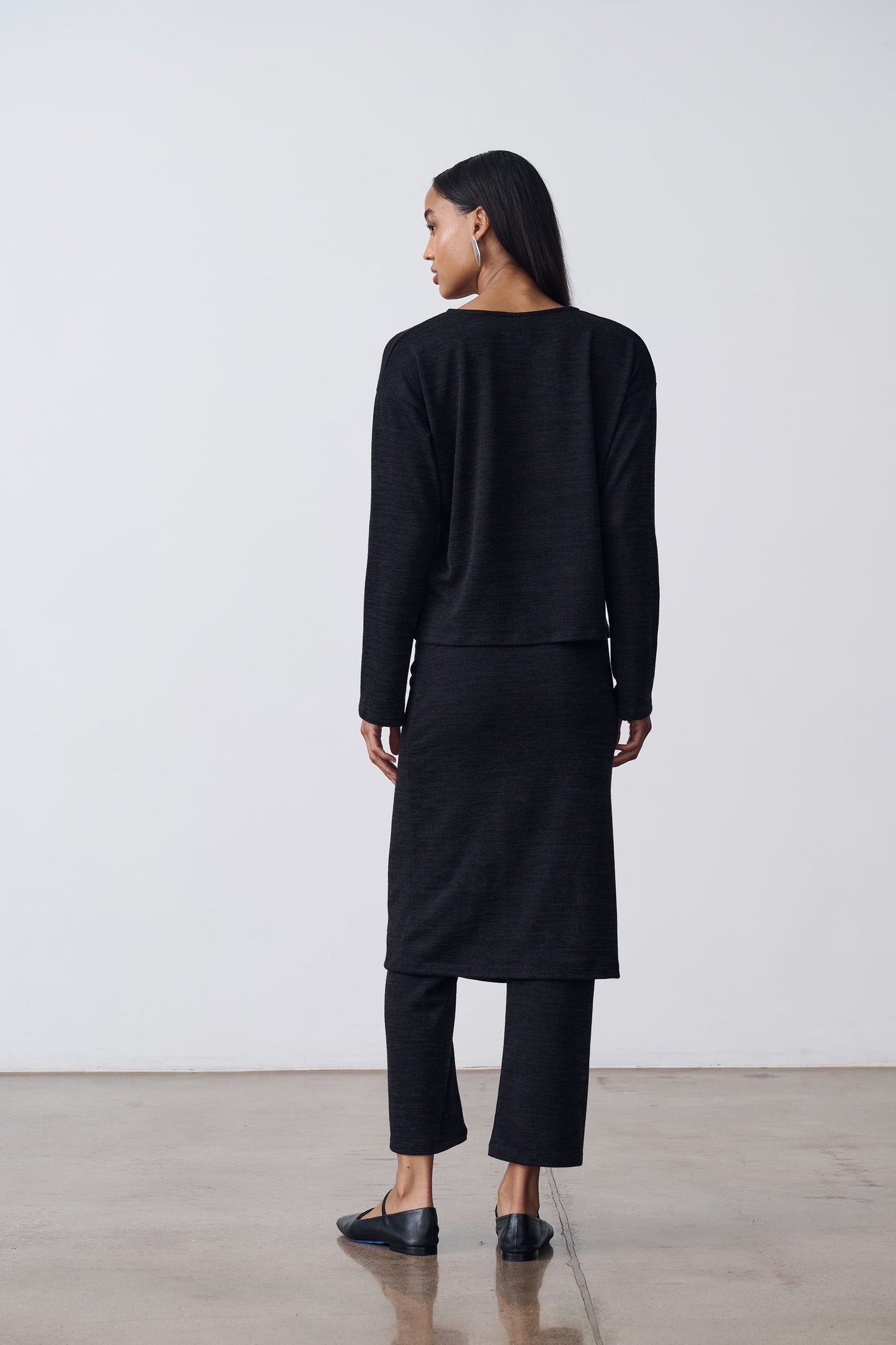 The Knit Short V Neck Sweater