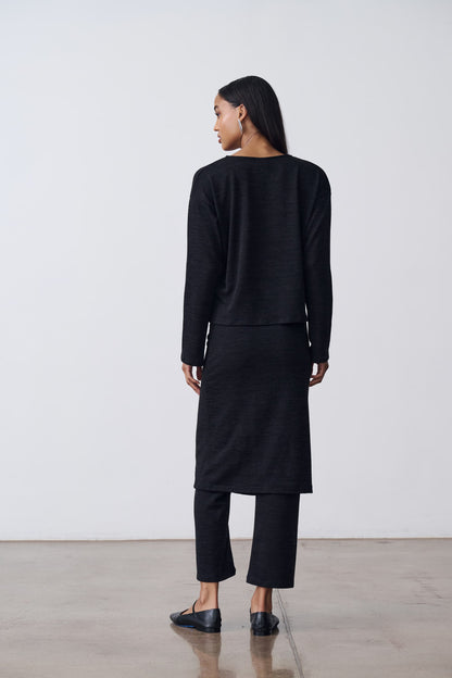 The Knit Short V Neck Sweater