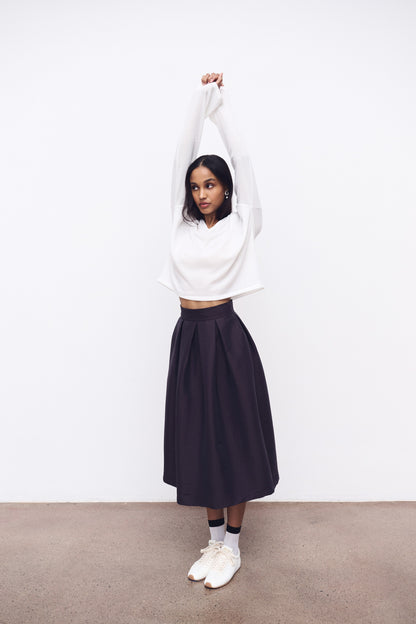 The Knit Short V Neck Sweater